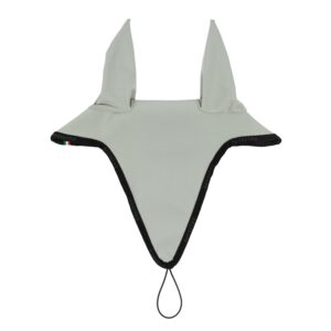 Ушки удлиненные Equestro Long Fly veil in technical fabric Light Green-Black