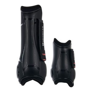 Комплект ногавок EQUESTRO PLATINUM TENDON BOOTS AND FETLOCK SET IN TPU E NEOPRENE BLACK