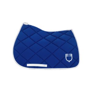 Конкурный вальтрап Equestro Technical Fabric with Logo Sea-White