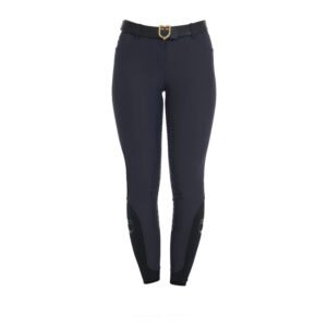 Бриджи женские EQUESTRO ARIA WOMEN'S FULL GRIP SLIM FIT BREECHES NAVY