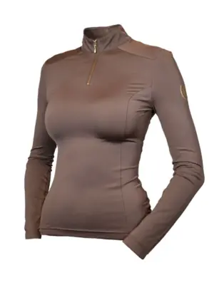 Топ с длинным рукавом UV PROTECTION TOP CHAMPAGNE