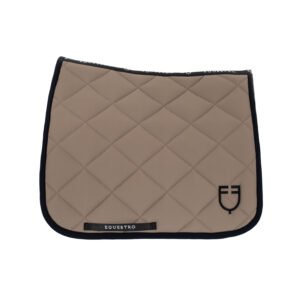 Выездковый вальтрап EQUESTRO DRESSAGE SADDLE PAD BLACK LINE EDITION WALNUT