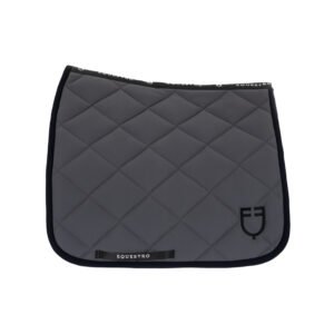Выездковый вальтрап EQUESTRO DRESSAGE SADDLE PAD BLACK LINE EDITION ASPHALT