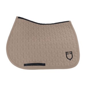 Конкурный вальтрап EQUESTRO JUMPING SADDLE PAD CUBE QUILTING WALNUT