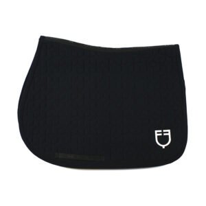 Конкурный вальтрап EQUESTRO JUMPING SADDLE PAD CUBE QUILTING BLACK