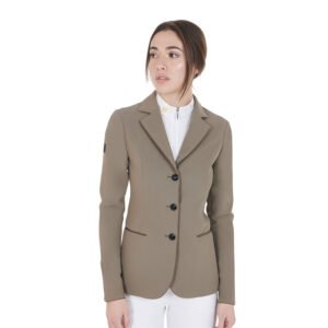 Редингот EQUESTRO WOMEN'S THREE-BUTTON COMPETITION JACKET WALNUT
