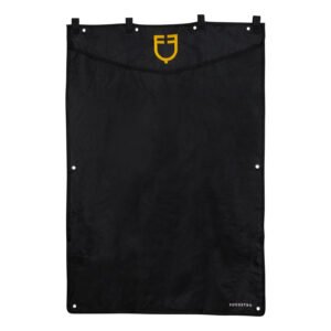 Шторка EQUESTRO LONG STABLE CURTAIN WITH EMBROIDERED LOGO BLACK