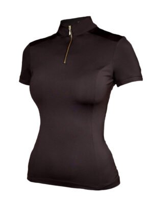 Топ с коротким рукавом UV Protection Top Short Sleeve Golden Brown