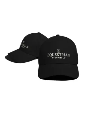 Бейсболка Black White