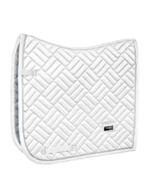 Выездковый вальтрап MODERN WHITE PERFECTION SILVER