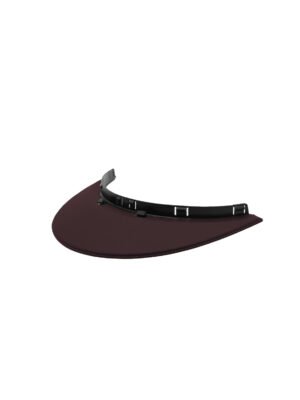 Козырек стандартный KEP BOX LEATHER BORDEAUX STANDARD VISOR
