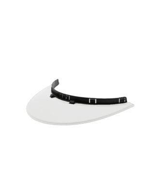 Козырек стандартный KEP BOX LEATHER WHITE STANDARD VISOR