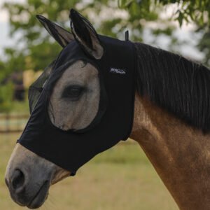Маска от насекомых PRO-TECH STRETCH LYCRA ANTI-FLY MASK BLACK