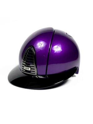 Шлем KEP CROMO 2.0 METAL PURPLE BLACK POLO VISOR