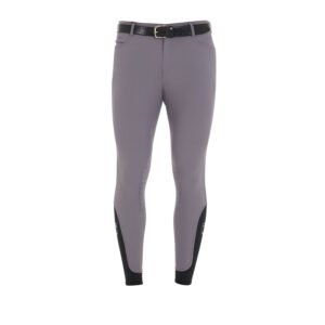 Бриджи мужские EQUESTRO MEN'S LATEST GENERATION SUMMER BREECHES LIGHT GREY