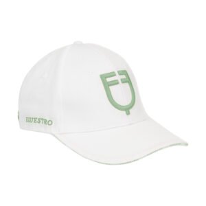 Бейсболка Equestro WHITE-GREEN