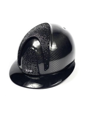 Шлем KEP CARBON HELMET E-LIGHT SHINE BLACK BLACK SUEDE SWAROVSKI