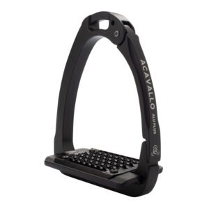 Стремена безопасные ACAVALLO ARENA ALUPLUS 2.0 STIRRUPS TOTAL BLACK
