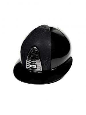 Шлем KEP CROMO 2.0 POLISH BLACK FRONT GALASSIA BLACK POLO VISOR