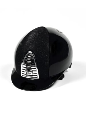 Шлем KEP CROMO 2.0 POLISH BLACK FRONT GALASSIA BLACK STANDARD VISOR
