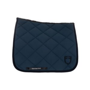 Выездковый вальтрап EQUESTRO QUILTED BLACK LINE EDITION NAVY