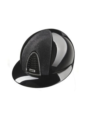 Шлем KEP CROMO 2.0 POLISH BLACK SWAROVSKI FRAME LUMINOR POLO PEAK