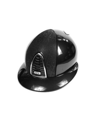 Шлем KEP CROMO 2.0 SHINE BLACK FRONT GALASSIA BLACK POLO VISOR