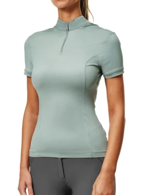 Топ с коротким рукавом UV Protection Top Short Sleeve Mint Green
