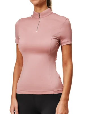 Топ с коротким рукавом UV Protection Top Short Sleeve Pink