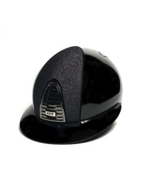 Шлем KEP CROMO 2.0 POLISH BLACK FRONT STAR BLACK FRAME MIRROR BLACK POLO PEAK