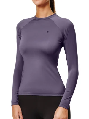 Топ с длинным рукавом Dynamic Base Layer Top Dark Violet