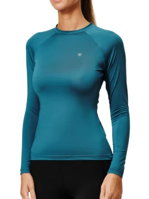 Топ с длинным рукавом Dynamic Base Layer Top Teal Blue