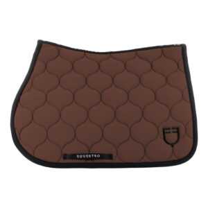 Конкурный вальтрап Equestro ONION QUILTED BLACK LINE EDITION MARRON