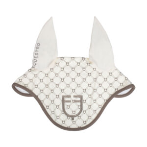 Ушки Equestro MONOGRAM ANTIQUE WHITE-WALNUT