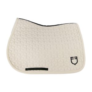 Конкурный вальтрап EQUESTRO JUMPING SADDLE PAD CUBE QUILTING ANTIQUE WHITE