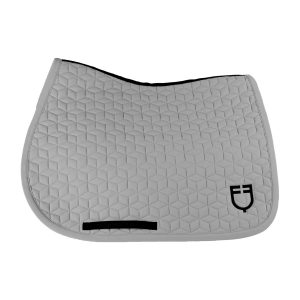 Конкурный вальтрап EQUESTRO JUMPING SADDLE PAD CUBE QUILTING FROST GREY