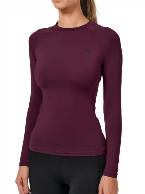Топ с длинным рукавом Dynamic Base Layer Purple Night