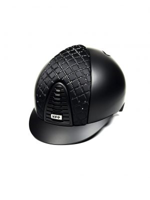 Шлем KEP CROMO 2.0 TEXTILE BLACK MILANO BLACK STREET