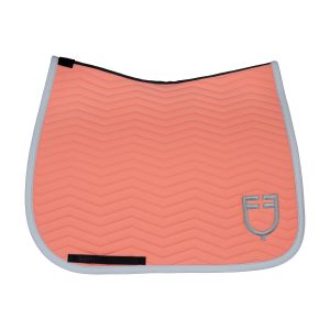 Выездковый вальтрап Equestro WAVE QUILTING DRESSAGE SADDLE PAD DESERT FLOWER-Цветок пустни