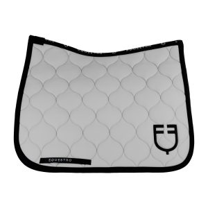 Выездковый вальтрап Equestro ONION JERSEY BLACK LINE EDITION HARBOR MIST-Серый