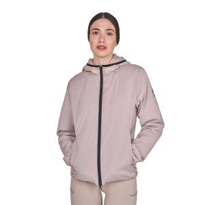 Куртка Equestro WOMEN'S FOLDABLE WARMER NYLON JACKET OXFORD TAN-Коричневый