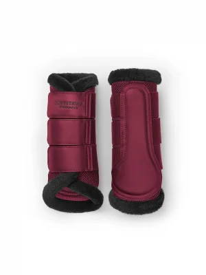 Ногавки Fur Mesh Brushing Boots Merlot-Мерло